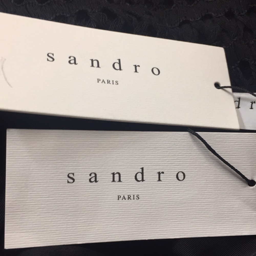 NWT Sandro Cindy tie-back dress - Picture 7 of 11